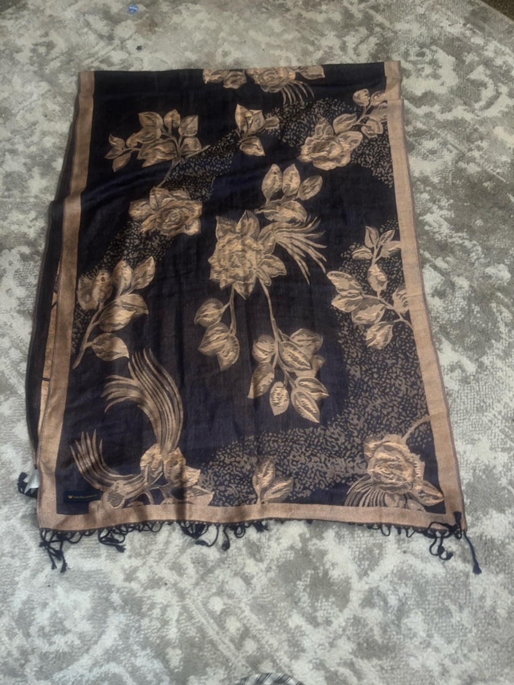 AMA Waterways navy scarf